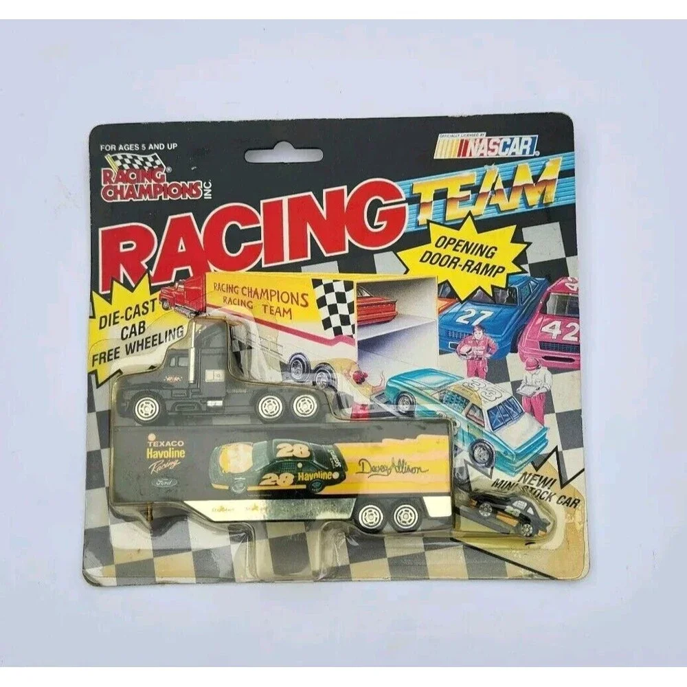 Racing Champions 1992 Racing Team Transporter Davey Allison Texaco Havoline